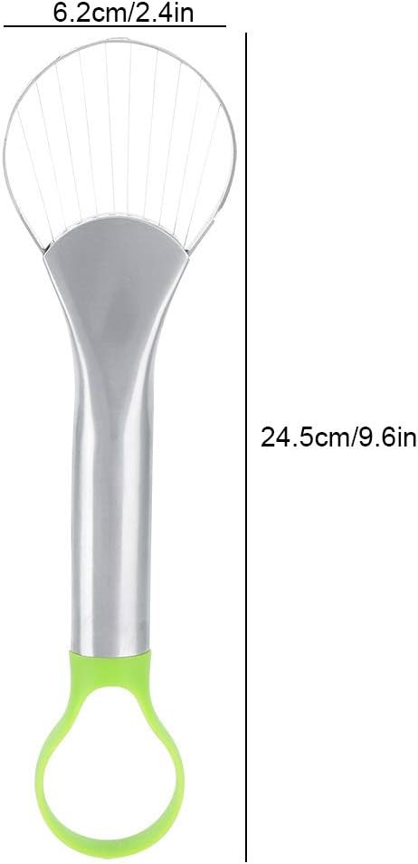 Avocado Slicer, Avocado Pit Remover Cutter Peeler Stainless Steel Avocado Slicer and Pitter Tool Multifunctional 2 in 1 Fruit Avocado SlicerTool