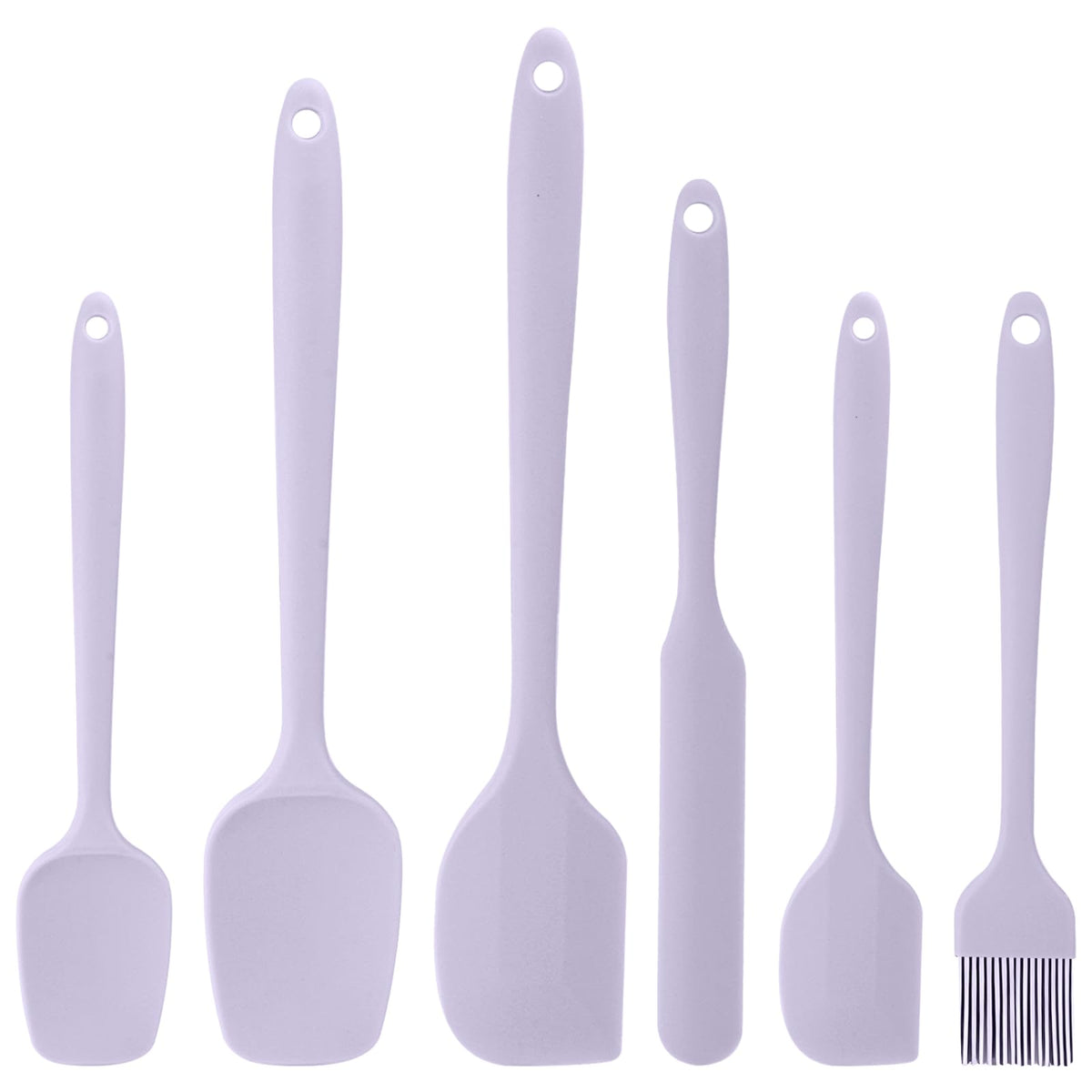 4 Pcs Silicone Jar Spatula, Small Scraper Skinny Spreader for Jars