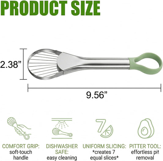 Avocado Cutter Tool 2 in 1 Pitter Slicer