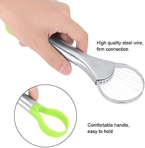 Avocado Slicer Multifunctional Kitchen 2 in 1 Fruit Avocado Cutter Core Separator Knife Tool Avocado Cutter Tool Slicer Masher Pitter Peeler for Home Kitchen