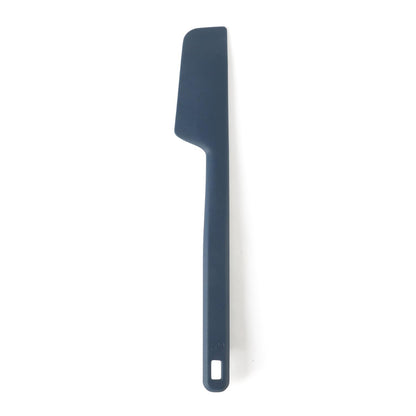 Calphalon Prime Silicone Scraper, Flexible Kitchen Scraper Spatula for Baking, Mixing & Nonstick Cookware, Heat-Resistant Durable Scraping Tool with Ergonomic Handle, Navy