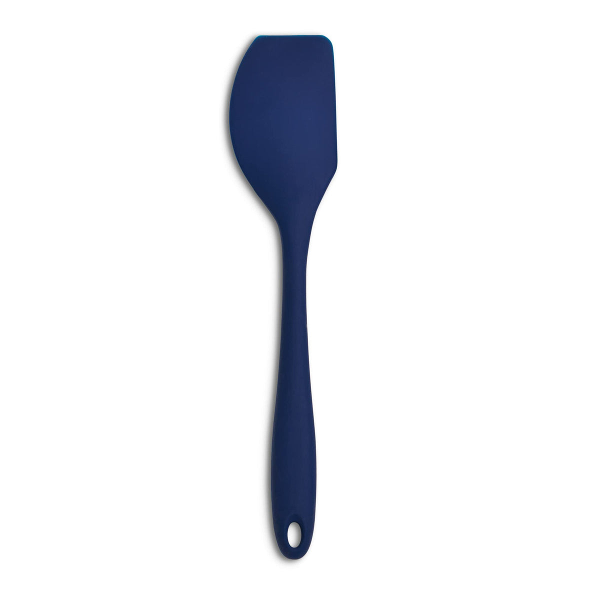 Mrs. Anderson’s Baking Silicone Spoon-Shaped Spatula, Flexible And Nonstick, One-Piece Design, Red, For Mixing, Folding, Scraping, Baking, And Cooking