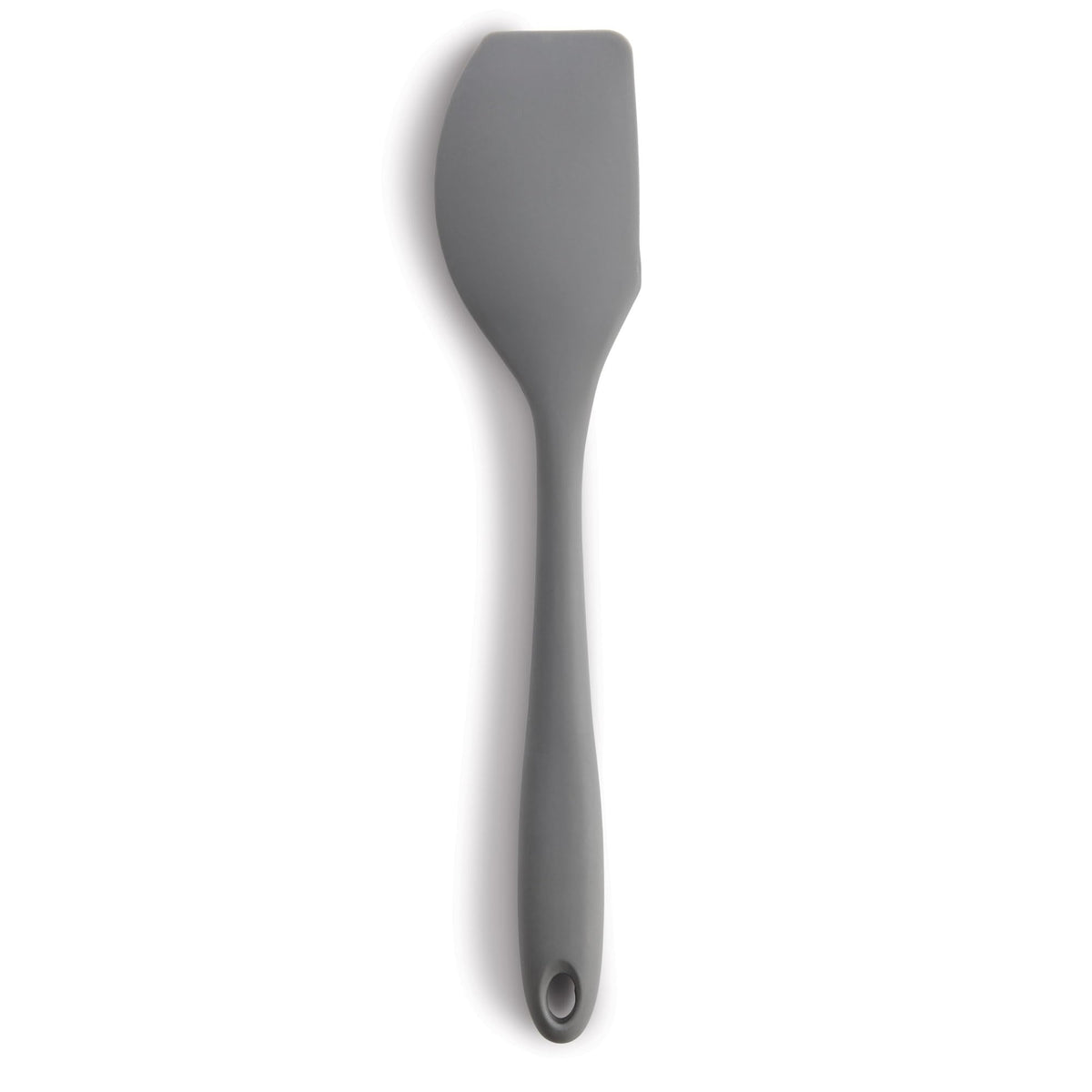 Mrs. Anderson’s Baking Silicone Spoon-Shaped Spatula, Flexible And Nonstick, One-Piece Design, Red, For Mixing, Folding, Scraping, Baking, And Cooking