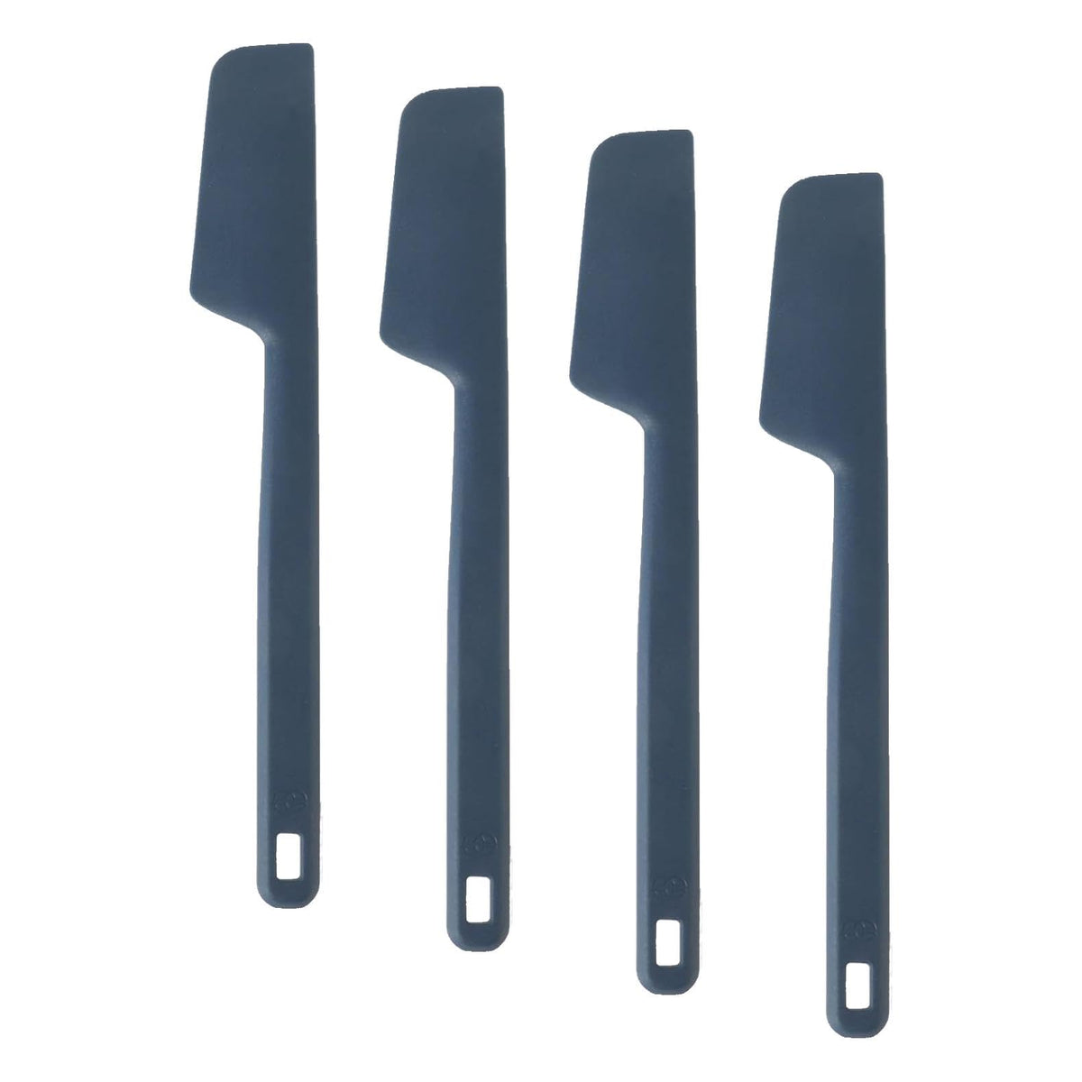 Calphalon Prime Silicone Scraper, Flexible Kitchen Scraper Spatula for Baking, Mixing & Nonstick Cookware, Heat-Resistant Durable Scraping Tool with Ergonomic Handle, Navy