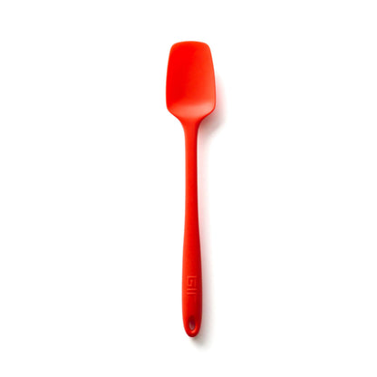 GIR: Get It Right Silicone Spatula Spoonula, Non-toxic Cooking Utensils for Nonstick Cookware, Cooking and Baking - Skinny- 11IN - Slate