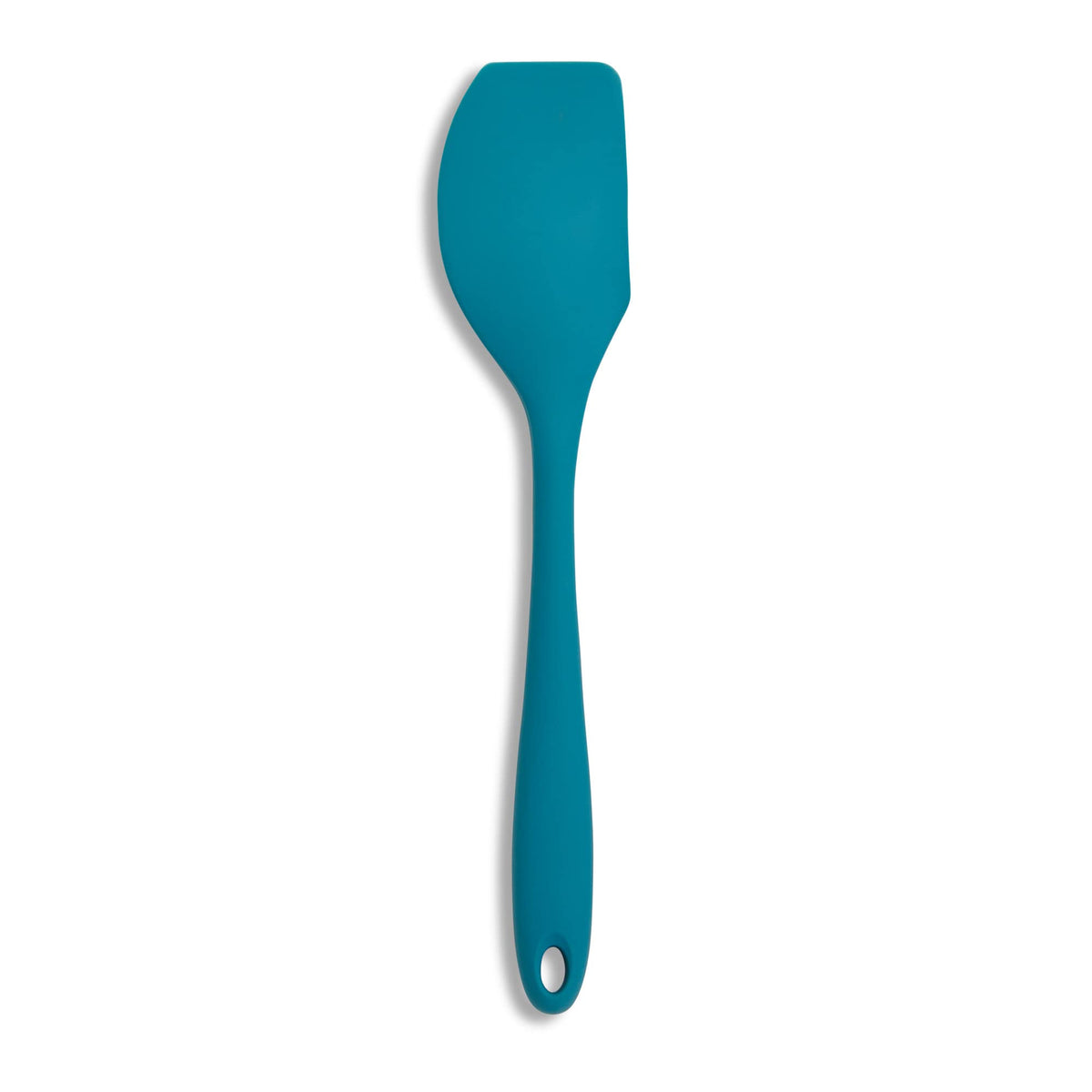 Mrs. Anderson’s Baking Silicone Spoon-Shaped Spatula, Flexible And Nonstick, One-Piece Design, Red, For Mixing, Folding, Scraping, Baking, And Cooking