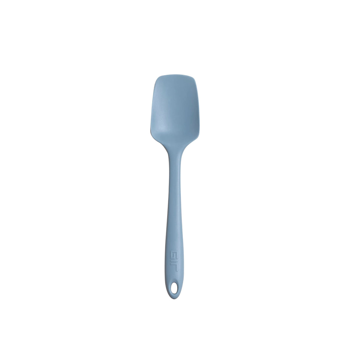 GIR: Get It Right Silicone Spatula Spoonula, Non-toxic Cooking Utensils for Nonstick Cookware, Cooking and Baking - Skinny- 11IN - Slate