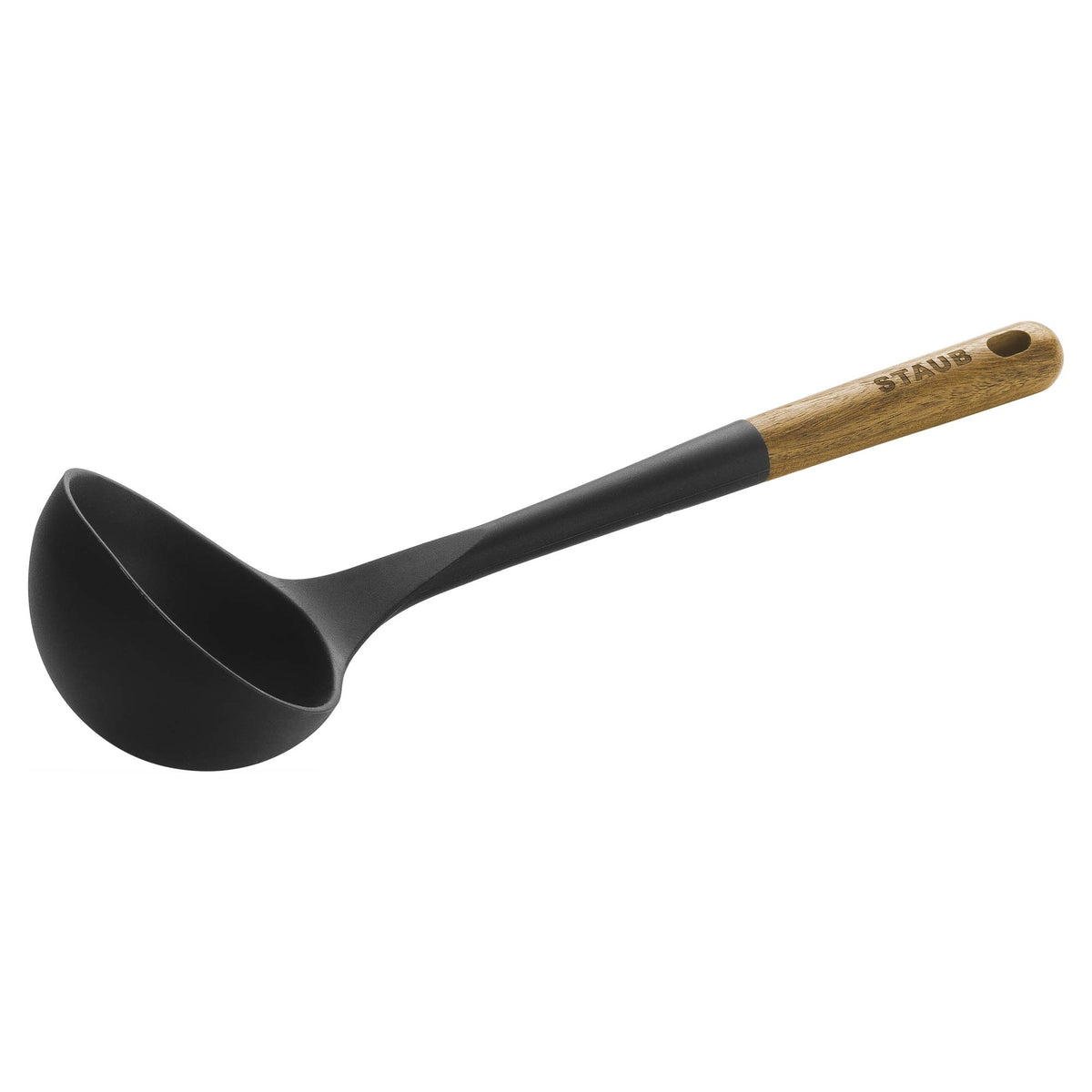 Staub Silicone with Wood Handle Cooking Utensil, Multi-function Spatula Spoon