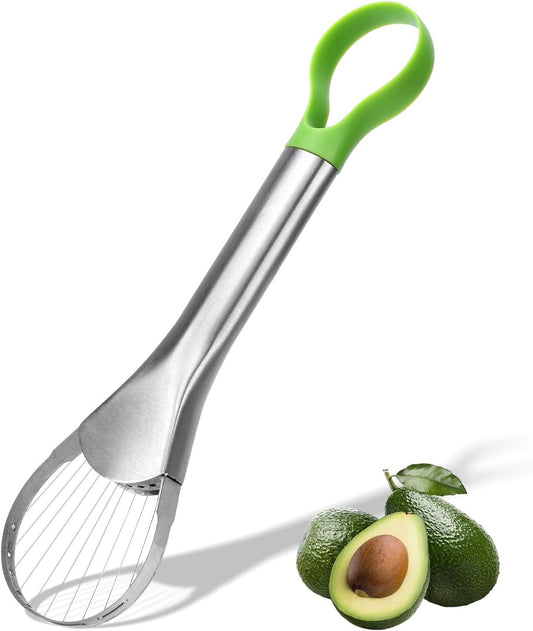 2-in-1 Avocado Pitter and Slicer Stainless for Sandwiches Salads