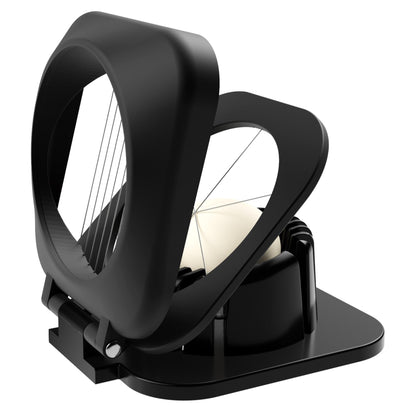 Multipurpose Heavy Duty Aluminium Egg Slicer, Stainless Steel Wire, Sliver