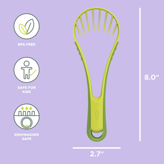 Chef'n Cher'n Flexicado Flexible Avocado Slicer with Plastic Blades