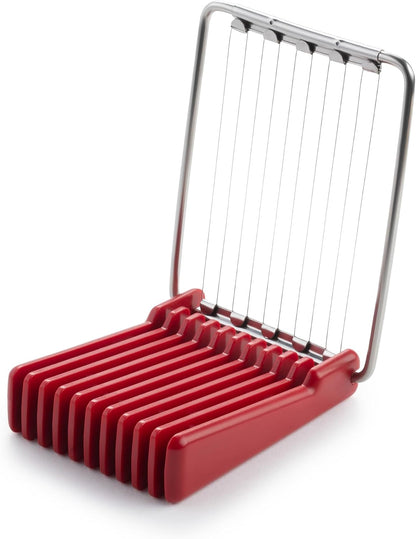 HIC Kitchen Double-Sided Egg Slicer, 18/8 Stainless Steel Wires