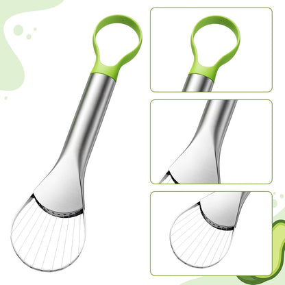 Avocado Slicer Tool, 3-in-1 Stainless Steel Avocado Slicer Tool