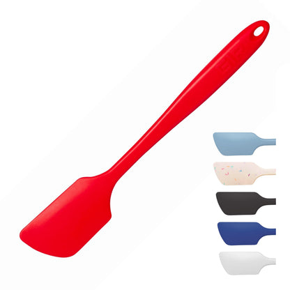GIR: Get It Right Silicone Spatula Spoonula, Non-toxic Cooking Utensils for Nonstick Cookware, Cooking and Baking - Skinny- 11IN - Slate