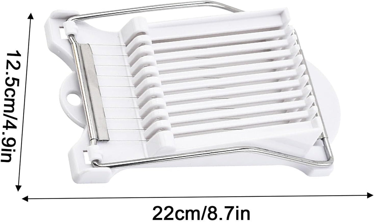 Cheese Slicer Cutter Tool | Luncheon Meat Slicer | Tomato Slicer Kit, Stainless Steel Luncheon Meat Slicer, Handheld Quick Slicer Evenly Strong For Cheese, Ham, Avocado, Hot Dogs