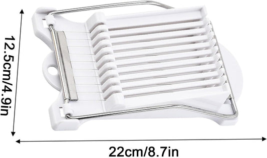 Cheese Slicer Cutter Tool | Luncheon Meat Slicer | Tomato Slicer Kit, Stainless Steel Luncheon Meat Slicer, Handheld Quick Slicer Evenly Strong For Cheese, Ham, Avocado, Hot Dogs