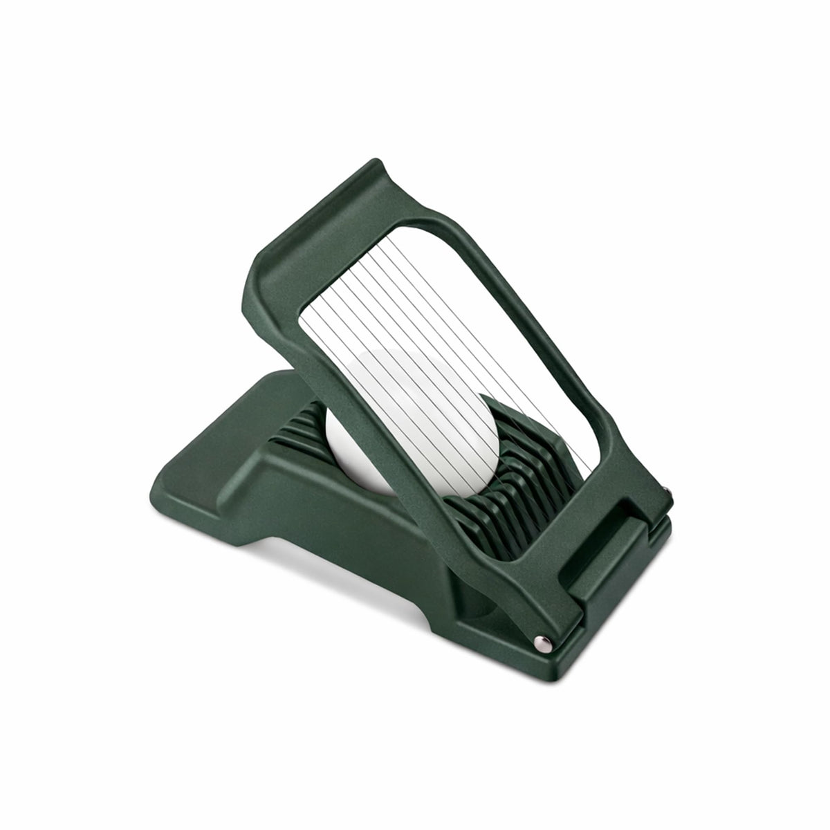 Multipurpose Heavy Duty Aluminium Egg Slicer, Stainless Steel Wire, Sliver