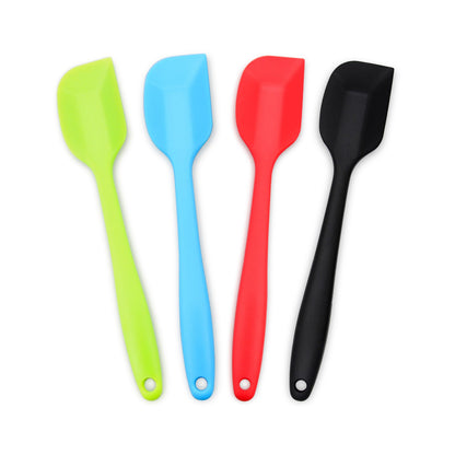 Silicone Spatula 4-piece Set,Heat-Resistant Spatulas,Non-stick Rubber Spatulas with Stainless Steel Core