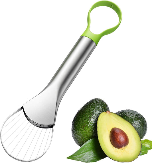 Avocado Slicer Tool, 3-in-1 Stainless Steel Avocado Slicer Tool