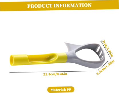 Avocado Slicer Tool Avocado Cutter, 3-In-1 Avocado Slicer, Reusable Avocado Masher with Comfortable Handle, Multi-Function Avocado Tool 8.4x2.7x1.3inch