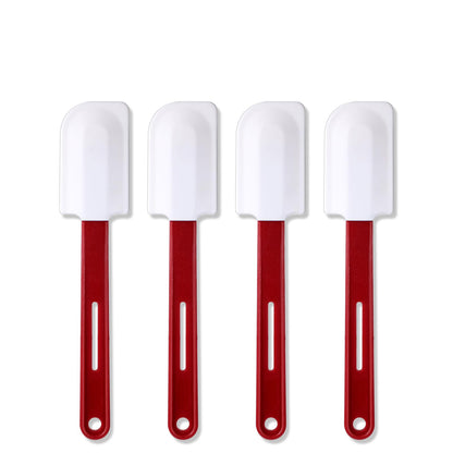 Norme 4 Pcs Commercial Rubber Spatula Heat Resistant, 14 Inch