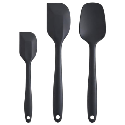 Silicone Spatula Set - Rubber Spatula - 600°F Heat Resistant Baking Spoon & Spatulas (Pink)