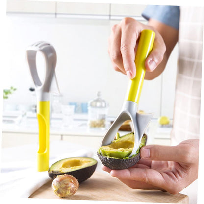 Multifunction 5 in 1 Avocado Tool Cutter Masher Slicer Pitter Peeler Corer for Kitchen Fruit Salad and Meal Prep 8.46In