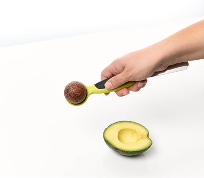 HIC Kitchen All-in-1 Avocado Tool, Stainless Steel Blade and Non-Slip Grip