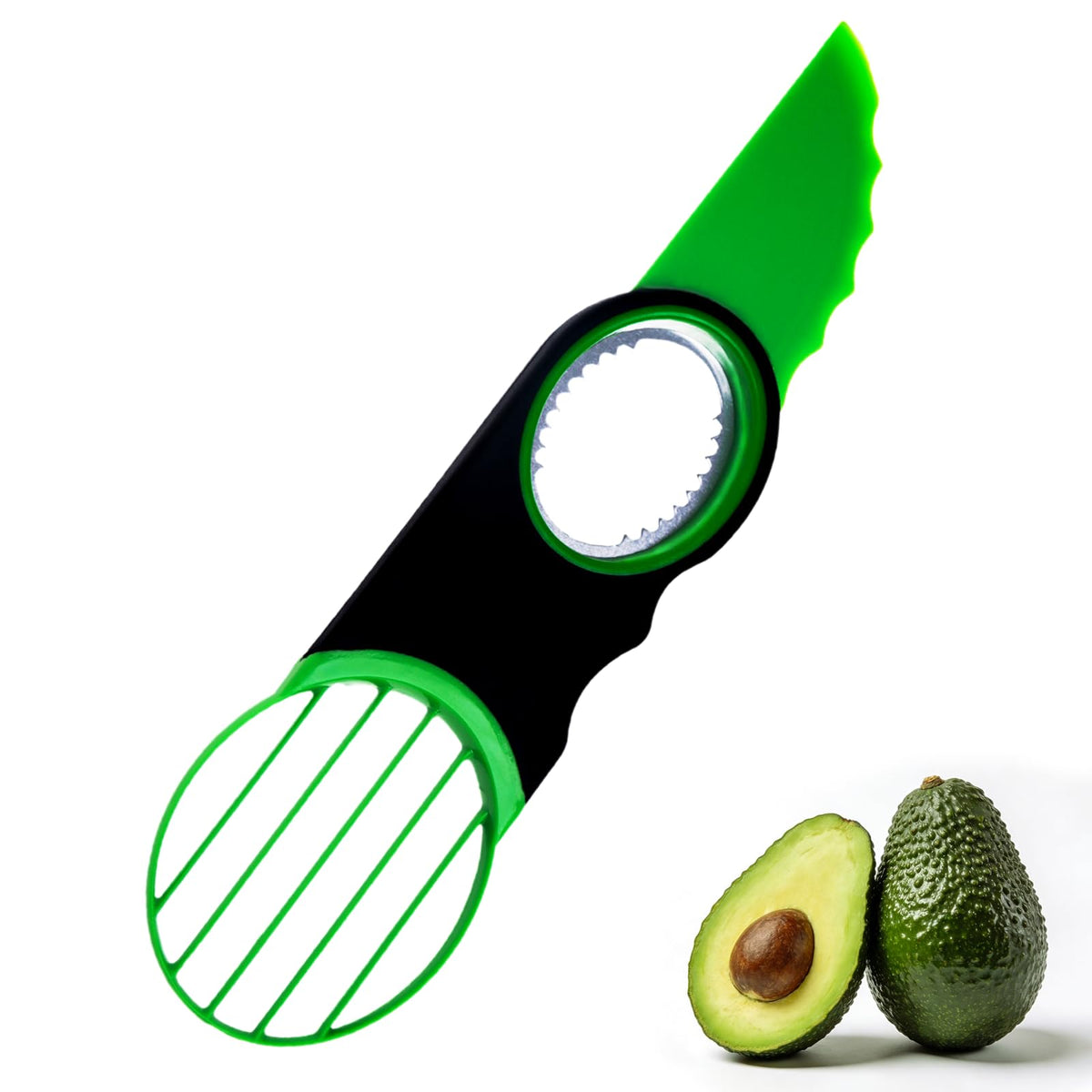 3 in 1 Avocado slicer,dishwasher safe