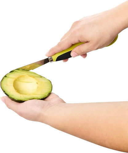 HIC Kitchen All-in-1 Avocado Tool, Stainless Steel Blade and Non-Slip Grip