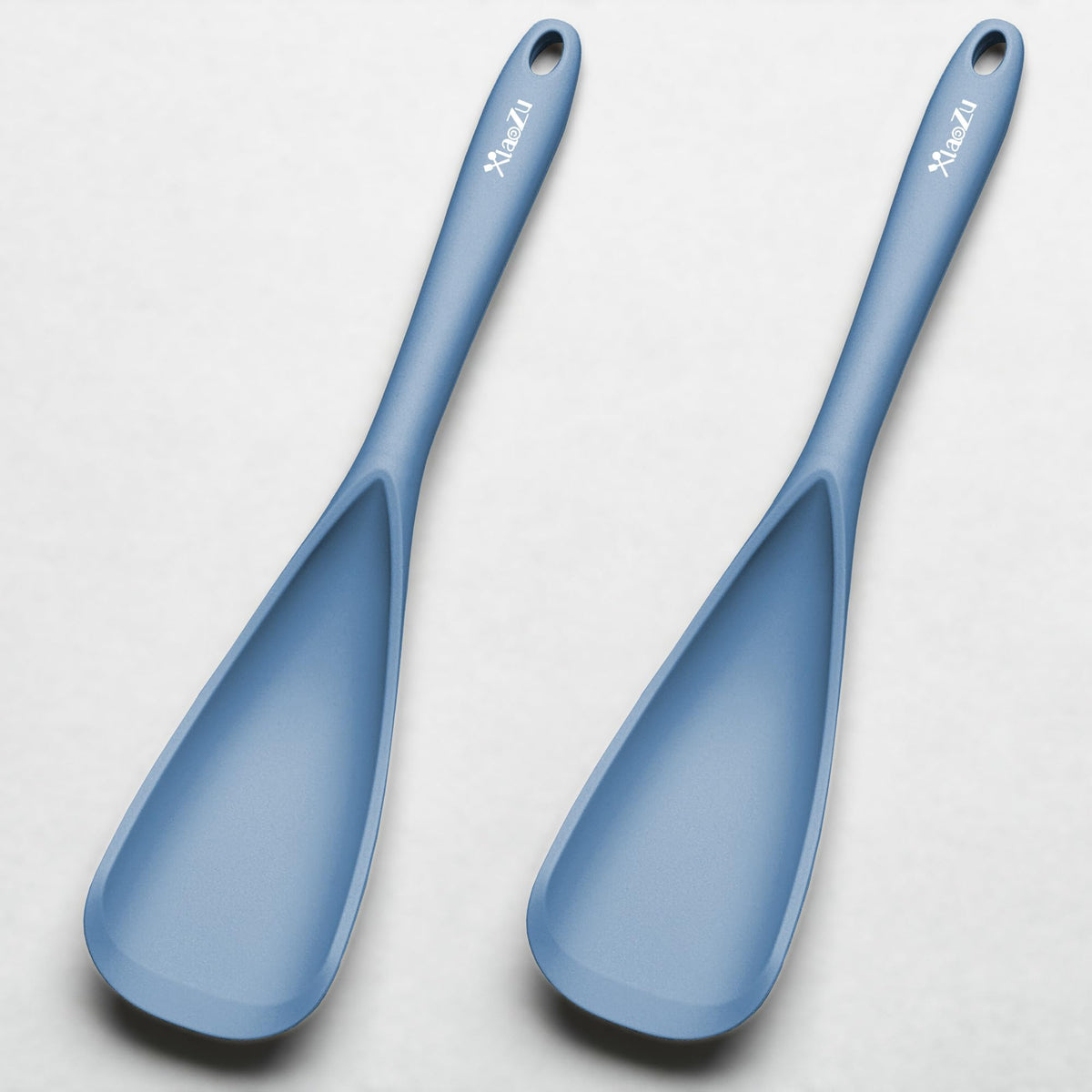 Silicone Cooking Spoon Spatula For Non-stick Cookware,12.6" Khaki