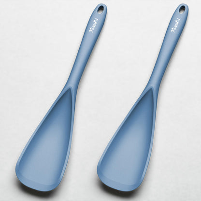 Silicone Cooking Spoon Spatula For Non-stick Cookware,12.6" Khaki