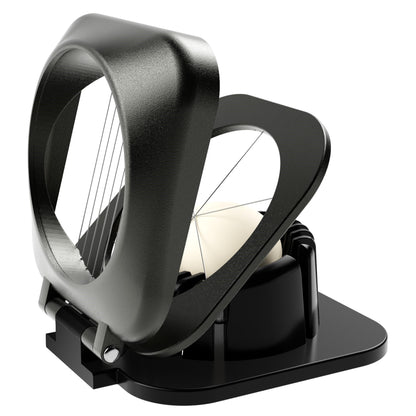 Multipurpose Heavy Duty Aluminium Egg Slicer, Stainless Steel Wire, Sliver