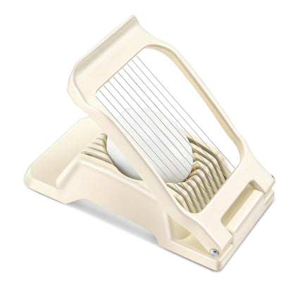 Multipurpose Heavy Duty Aluminium Egg Slicer, Stainless Steel Wire, Sliver