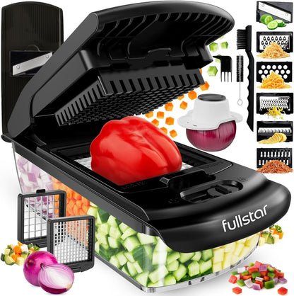 Fullstar Pro Original Vegetable Chopper & Spiralizer, All-in-1 Kitchen Tool