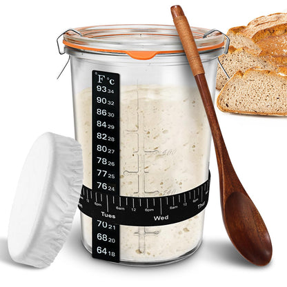 TOKPELA Sourdough Starter Kit 13Pcs Sourdough Bread Baking Supplies