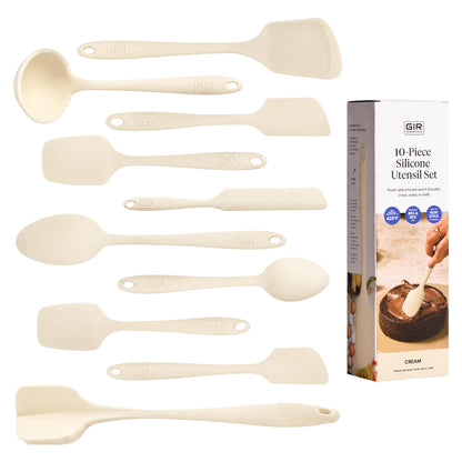 GIR: 5-Piece Silicone Essentials Kitchen Utensils Set – Rose