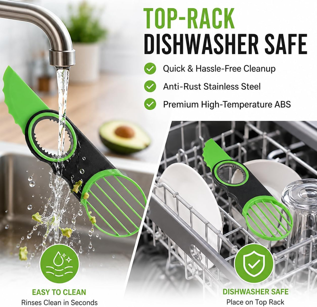 3-in-1 Avocado Slicer Tool
