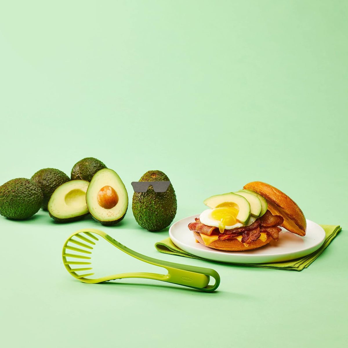 Chef'n Cher'n Flexicado Flexible Avocado Slicer with Plastic Blades