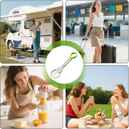 2-in-1 Avocado Slicer Pitter Cutter and Stainless Tool