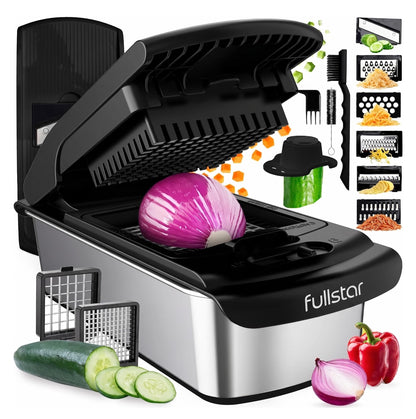Fullstar Pro Original Vegetable Chopper & Spiralizer, All-in-1 Kitchen Tool