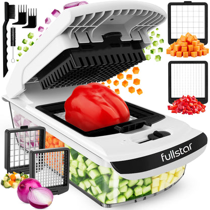 Fullstar Pro Original Vegetable Chopper & Spiralizer, All-in-1 Kitchen Tool